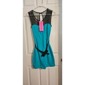 Betsey Johnson y2k dress lace backing small